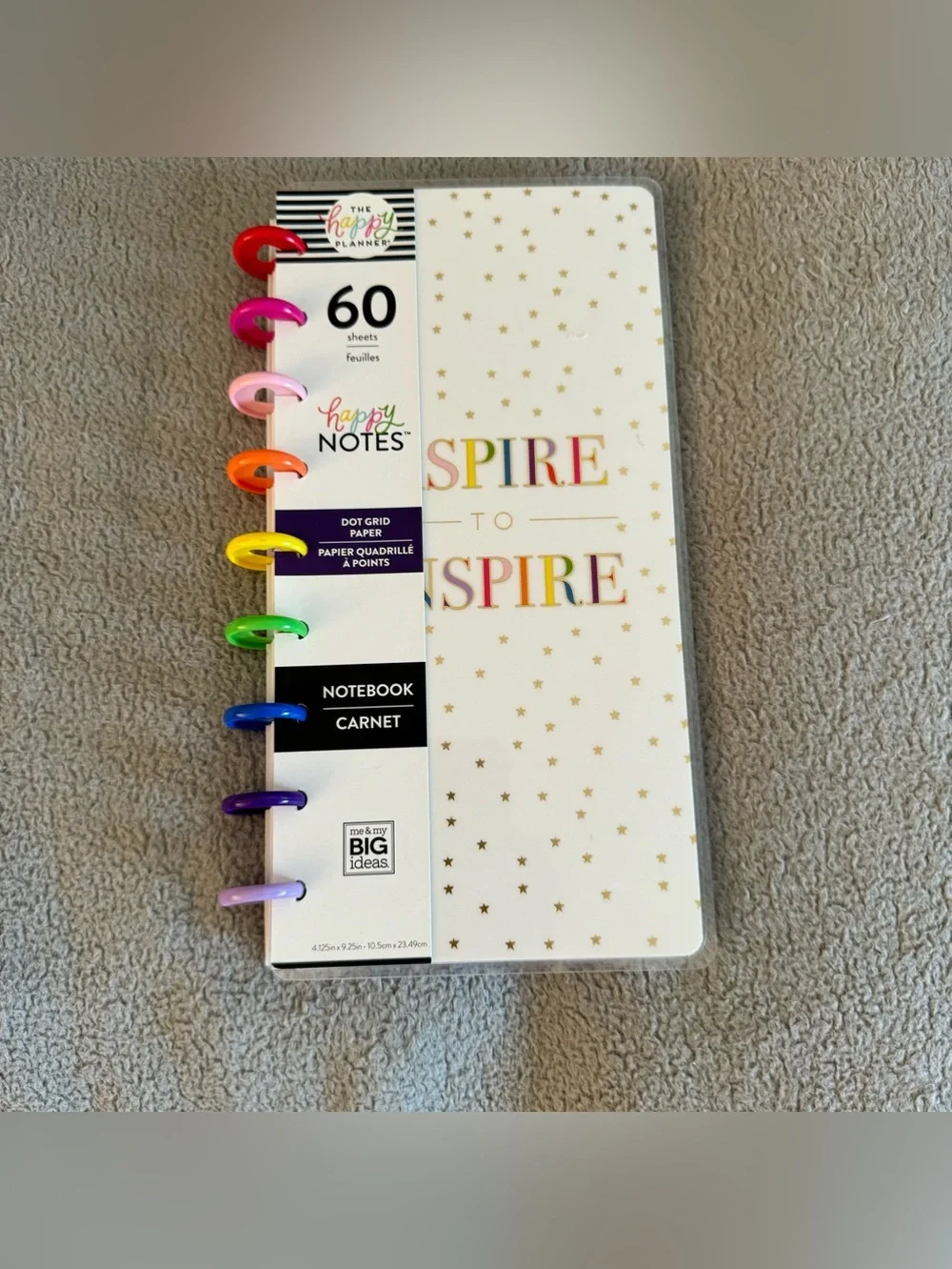 Set of 8  Happy Planner & Capitol Chic Designs Stationery - Notebooks, Stickers